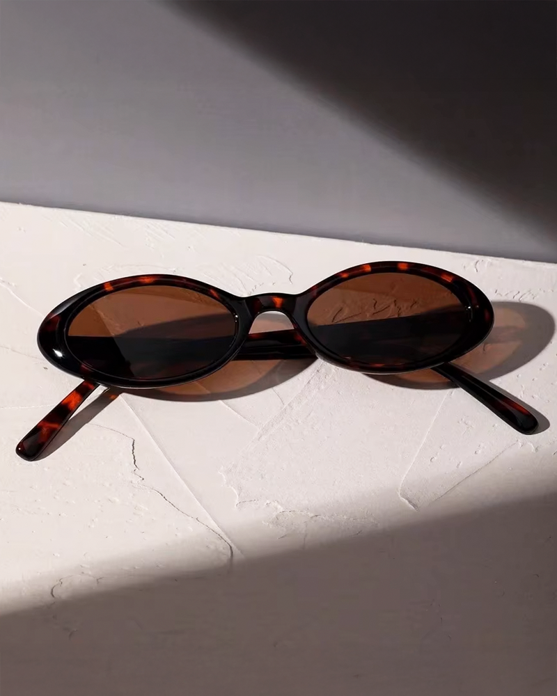 Ovale Sonnenbrille Damen