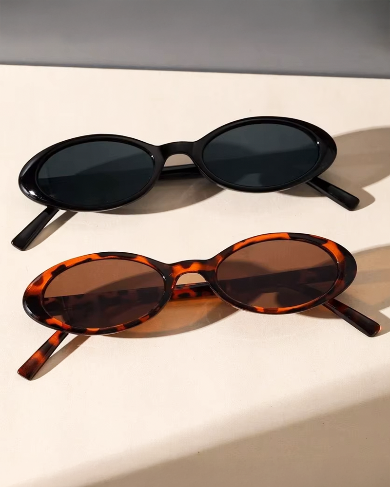 Ovale Sonnenbrille Damen