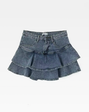 Spodnica mini jeansowa