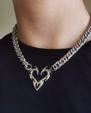 Y2K Heart Necklace
