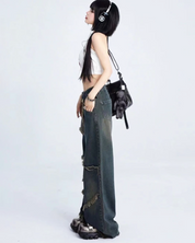 Jeans mit Sternen Damen