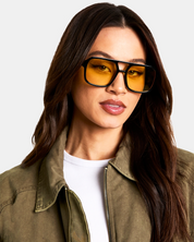 Sonnenbrille Gelbe Gläser