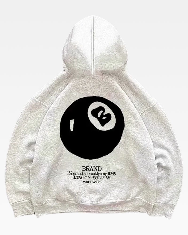 8 Ball Hoodie | Y2K Fusion