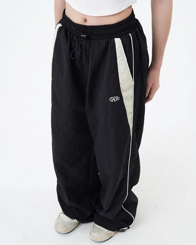Jogging noir baggy​