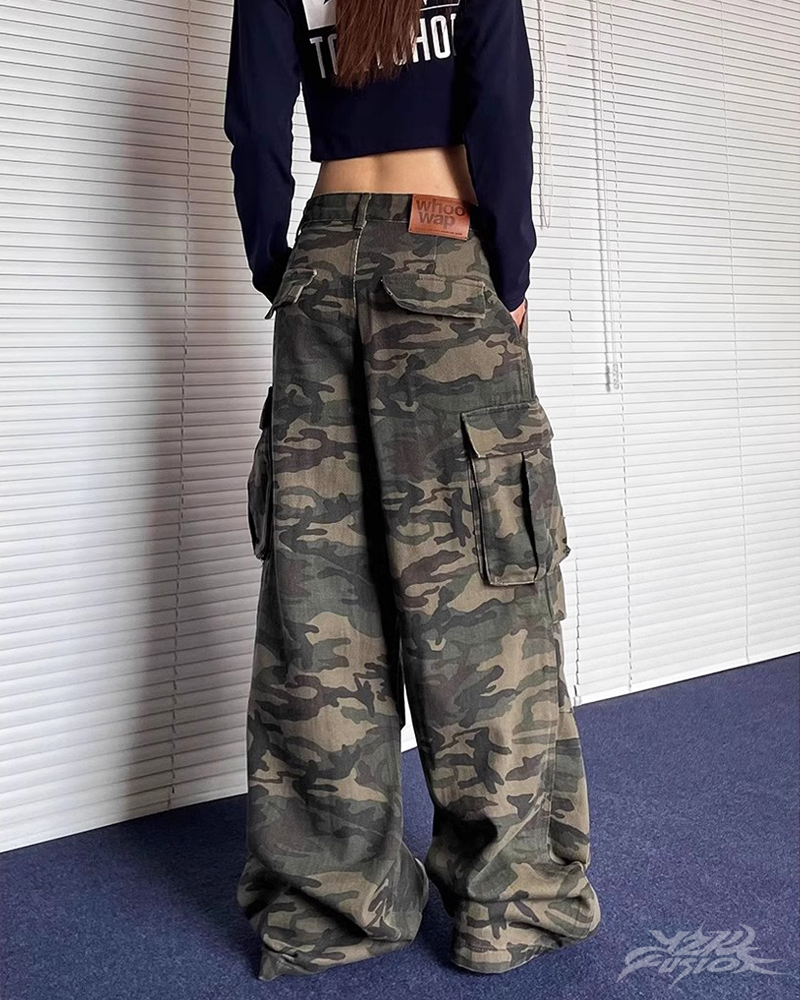 Camouflage Cargohose Baggy