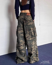 Camouflage Cargohose Baggy