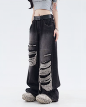 Baggy jeans destroyed