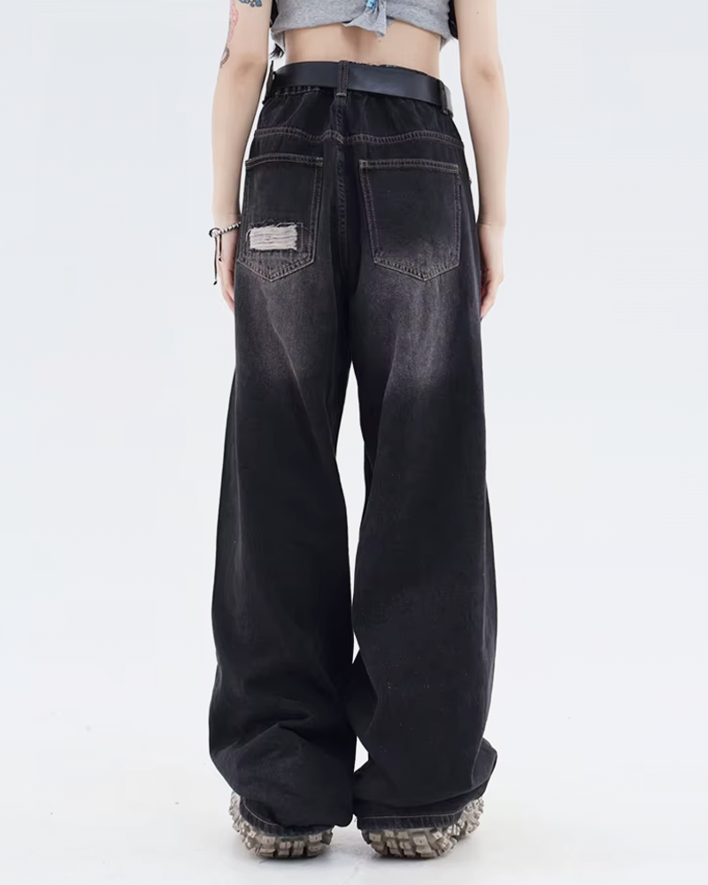 Baggy jeans destroyed