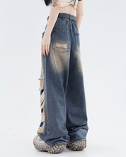 Baggy jeans destroyed