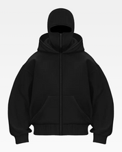 Balaclava Zip Hoodie​