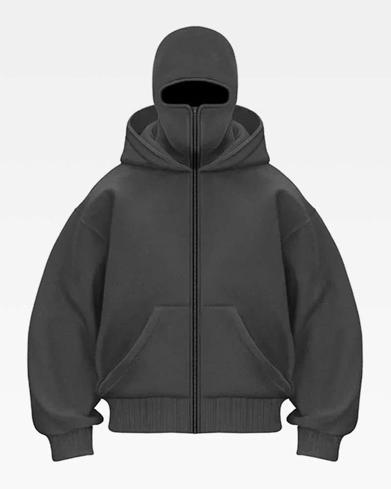 Balaclava Zip Hoodie​
