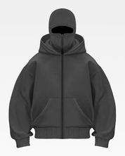 Balaclava Zip Hoodie​