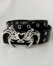 Black Goth Belt