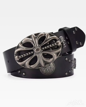 Schwarzer Grunge Gürtel