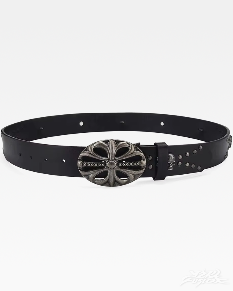 Schwarzer Grunge Gürtel