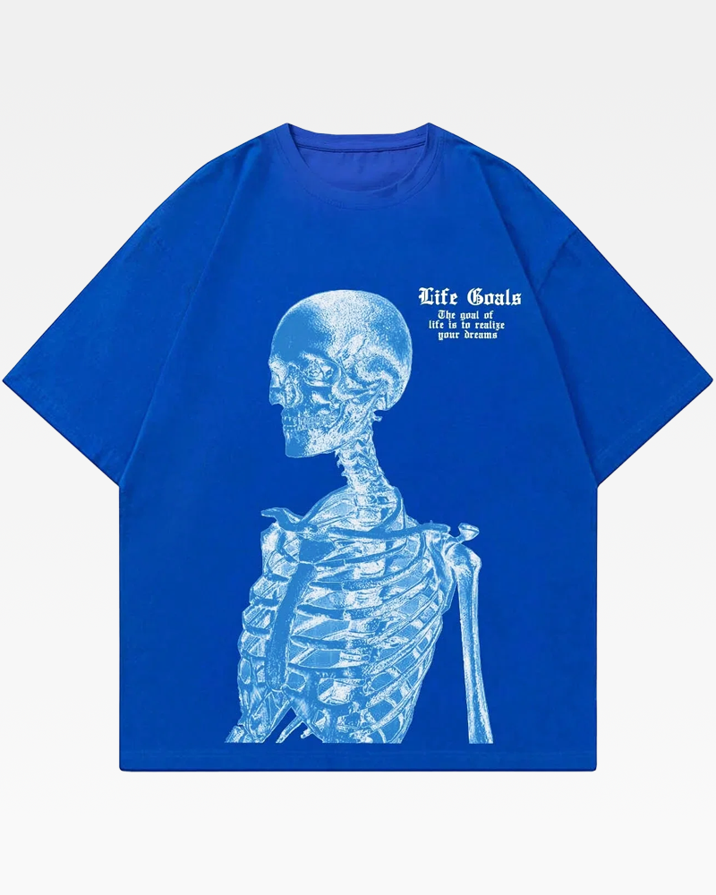 T shirt scheletro