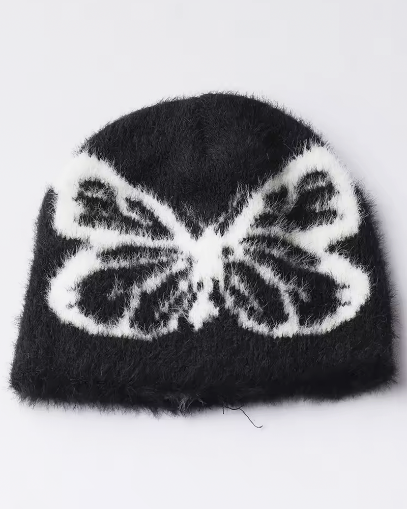 Butterfly beanie