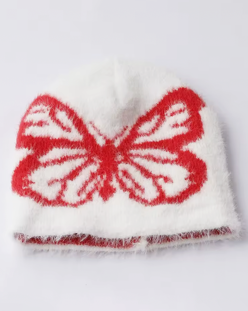 Butterfly beanie