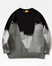 Cat Knit Sweater