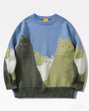 Cat Knit Sweater
