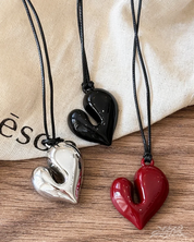 Chunky Heart Necklace