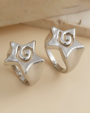 Chunky Star Ring