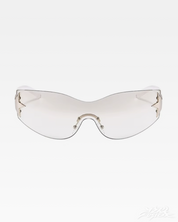 Transparente Y2K Sonnenbrille