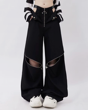 Cut Out Pants