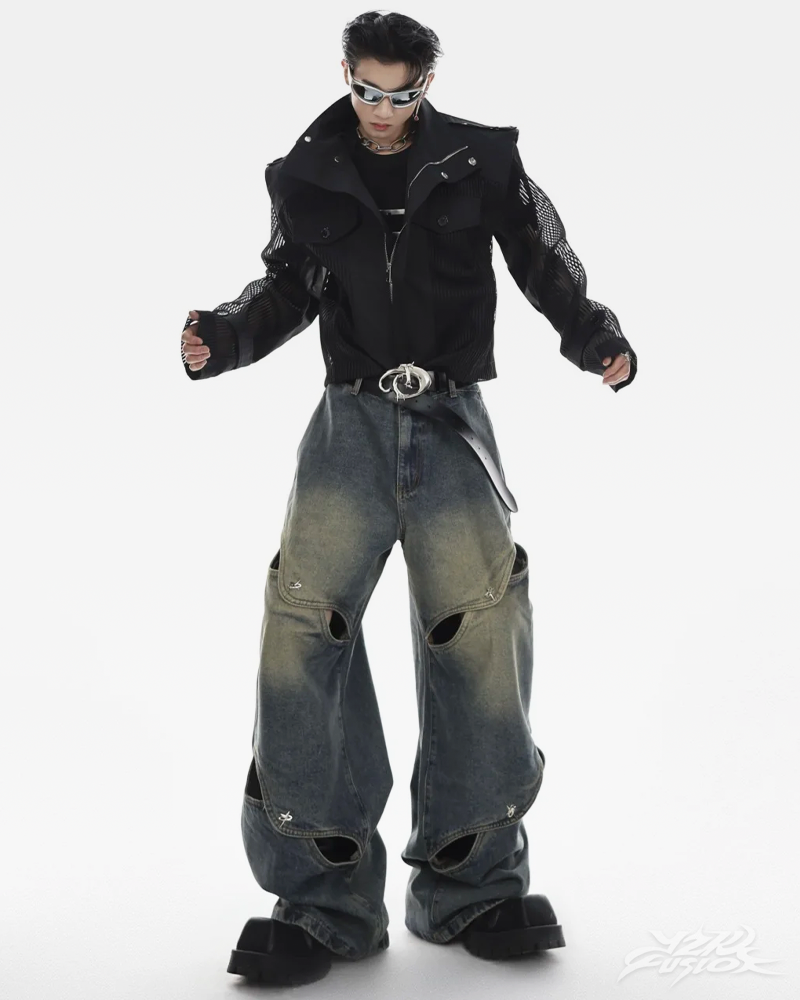 Cyber Y2K Jeans Men's