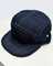 Casquette visière plate denim