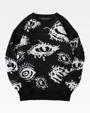 Pull motif oeil