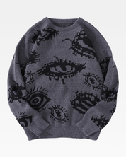 Pull motif oeil