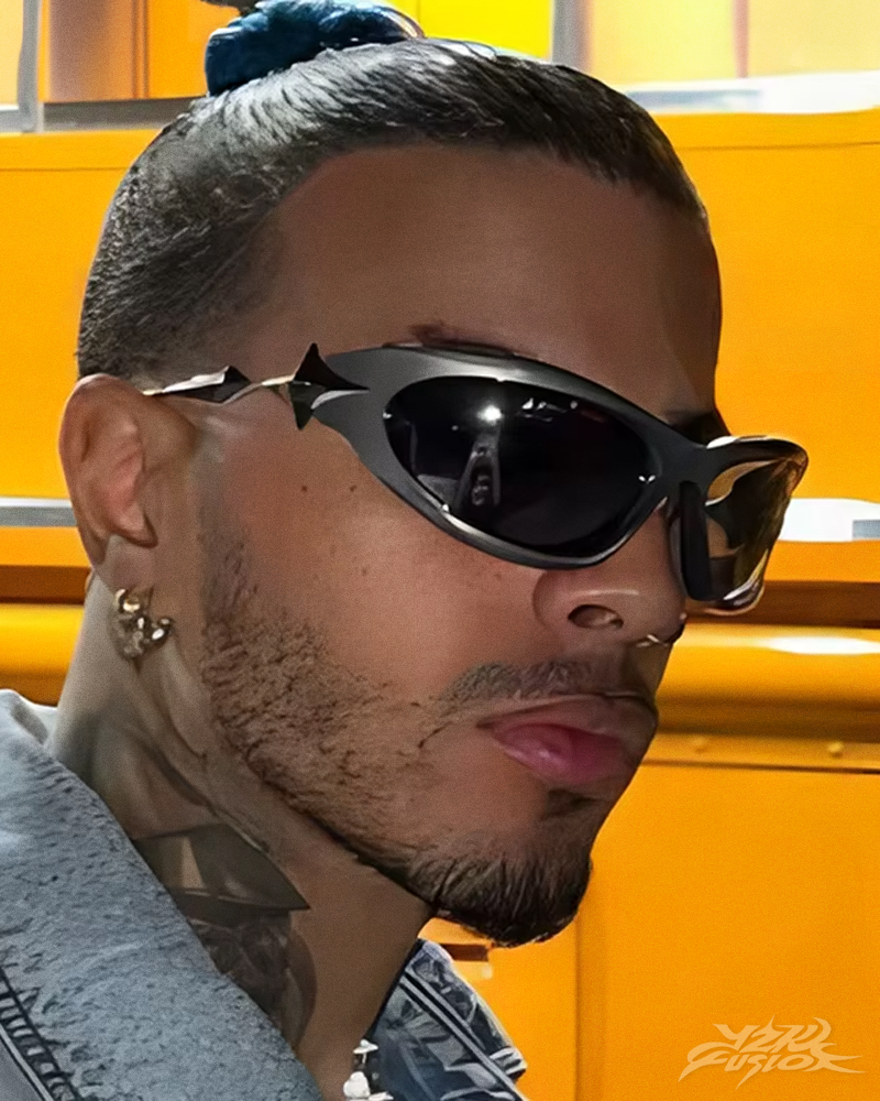 Futuristische Y2K Sonnenbrille