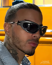 Futuristische Y2K Sonnenbrille
