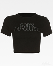 God's Favorite Crop Top