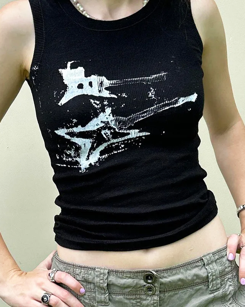Grunge Tank Top