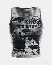 Grunge Tank Top Women