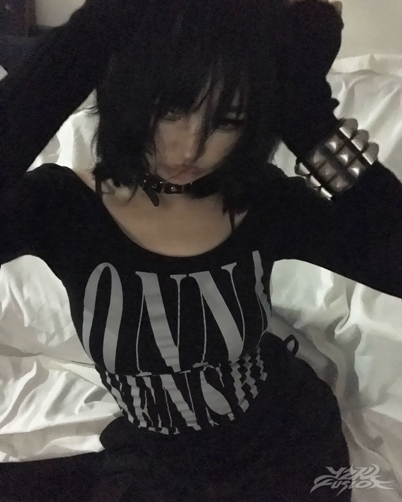 Haut grunge Y2K