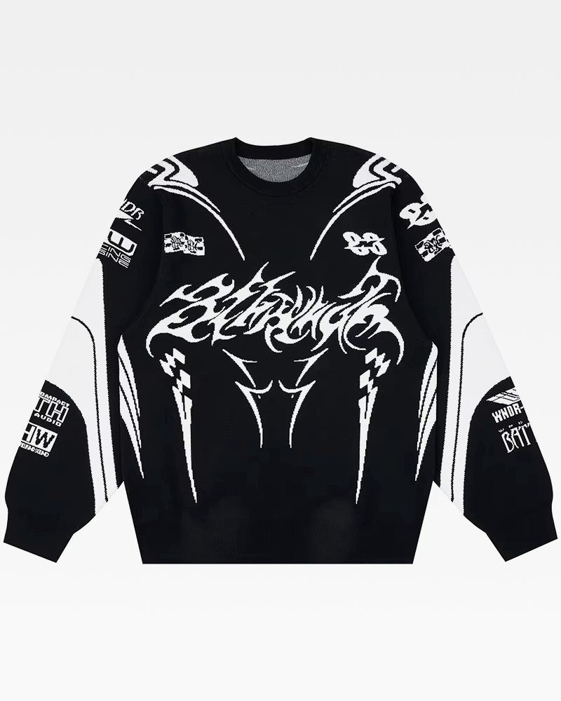 Pull en maille streetwear​