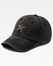 Casquette étoile léopard