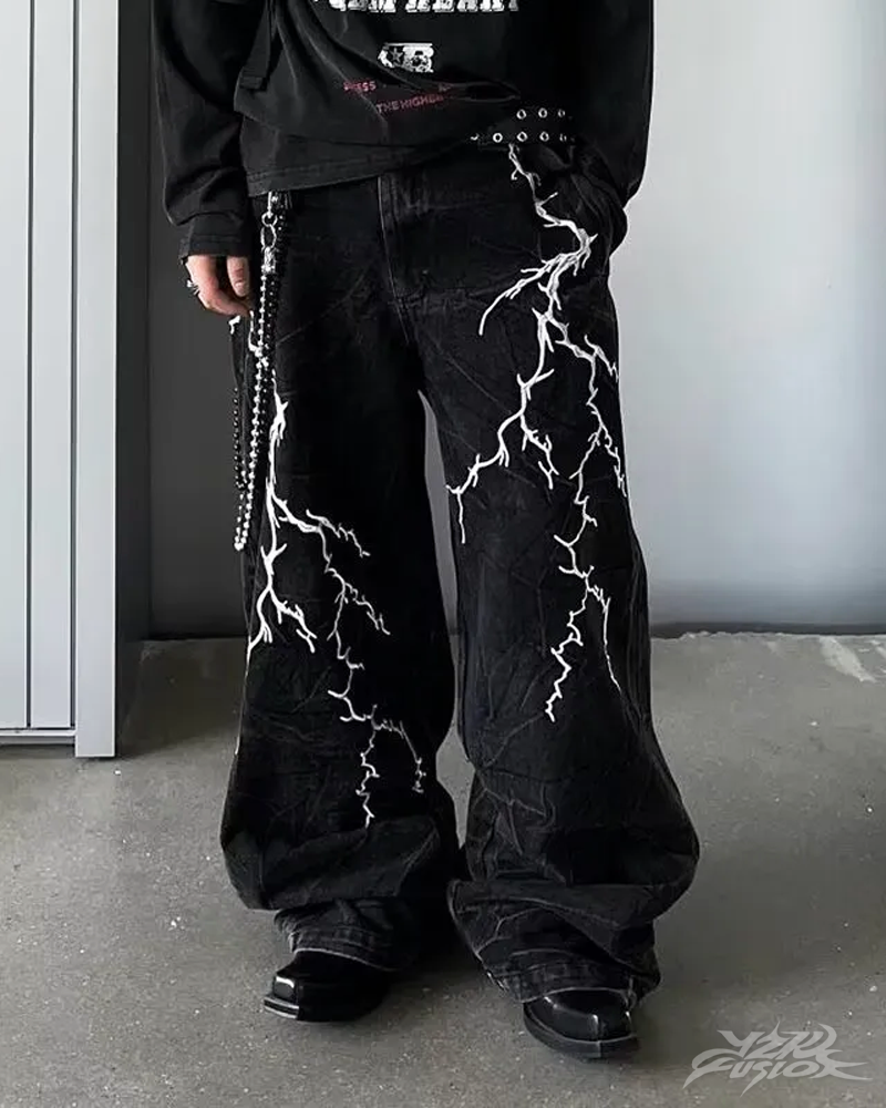Lightning Bolt Jeans
