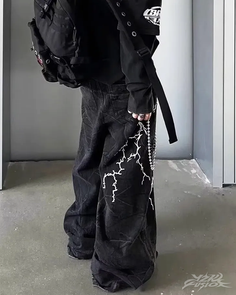 Lightning Bolt Jeans