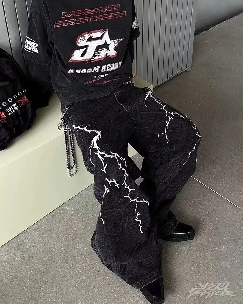 Lightning Bolt Jeans