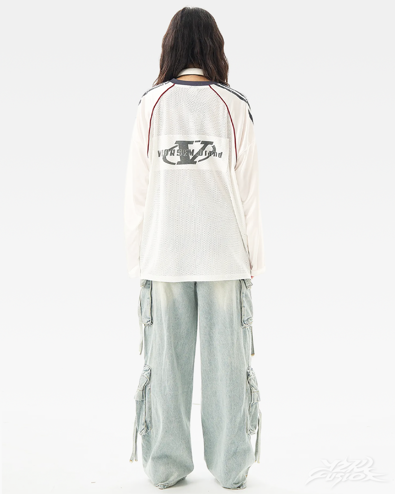 Long Sleeve Jersey Shirt Womens