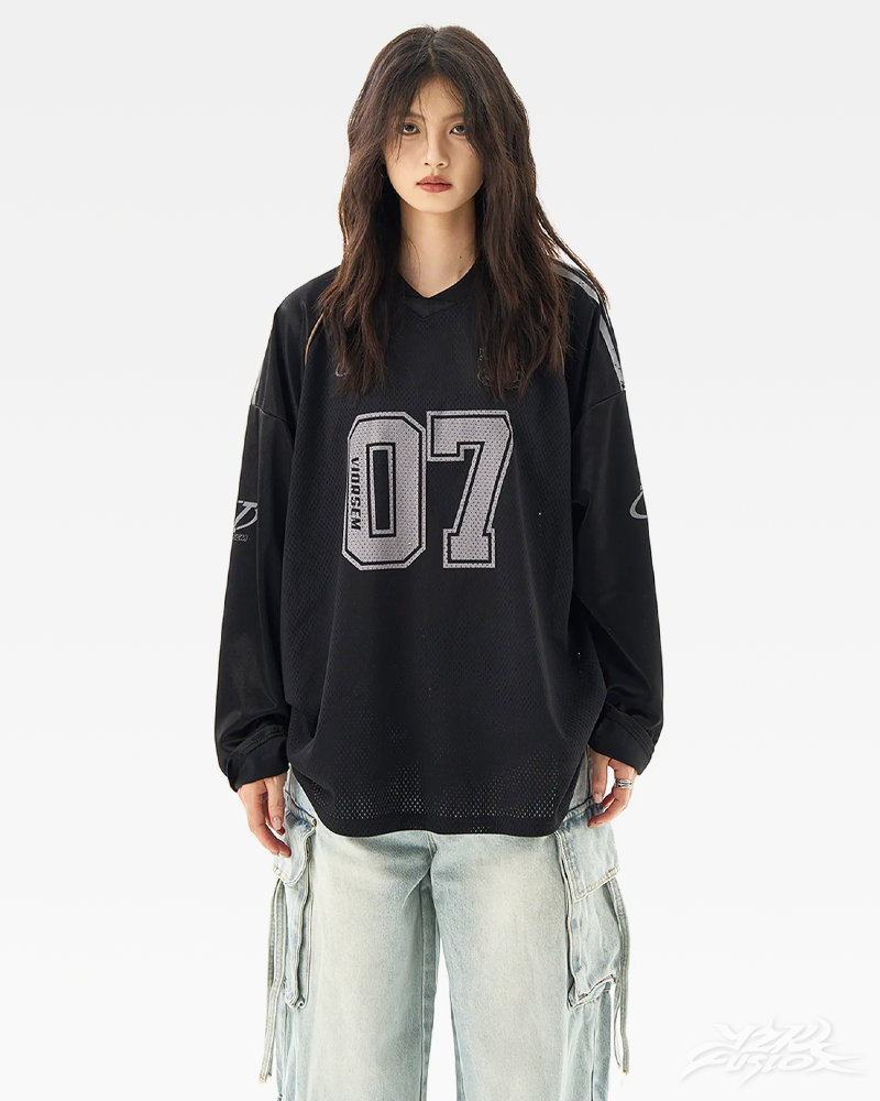 Long Sleeve Jersey Shirt Womens