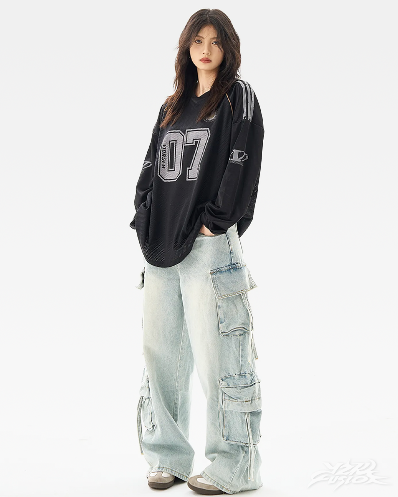 Long Sleeve Jersey Shirt Womens