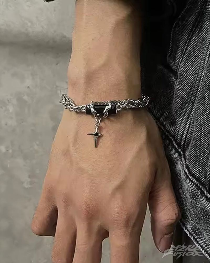 Y2K Gothic Armband Herren