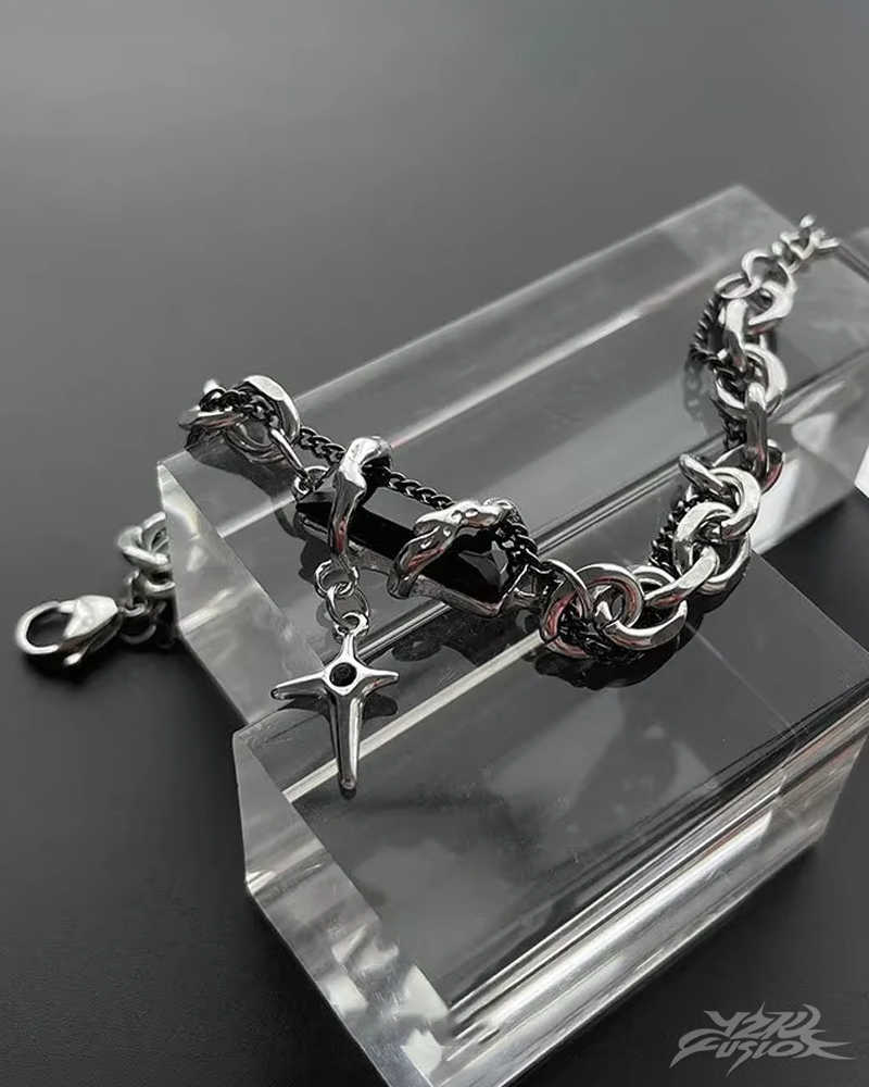 Y2K Gothic Armband Herren