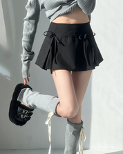 Mini Skirt With Bow