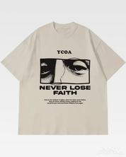 "Never Lose Faith" Y2K Shirt